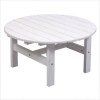 White Cottage Classic 33" Round Coffee Table